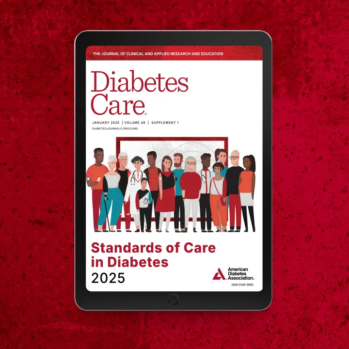 Diabetes Care Standards of Care in Diabetes 2025
