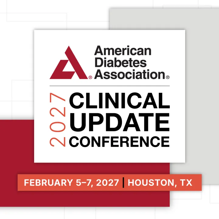 Graphic: ADA 2027 Clinical Update Conference, February 5-7, Houston, TX.