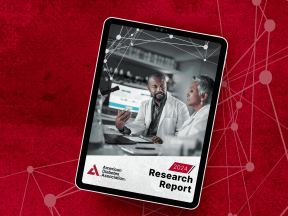 2024 ADA Research Report on cover on iPad