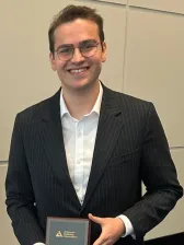 agan Ege Karakus, MD, winner of 2025 Andrew P. Goldberg Award