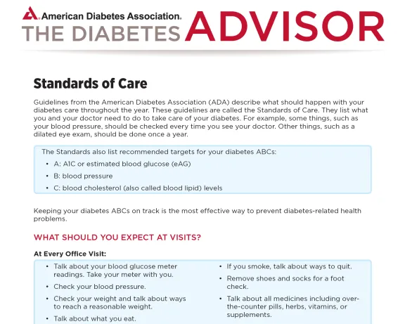 Standards of care