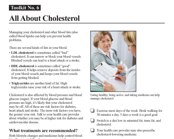 All about cholesterol