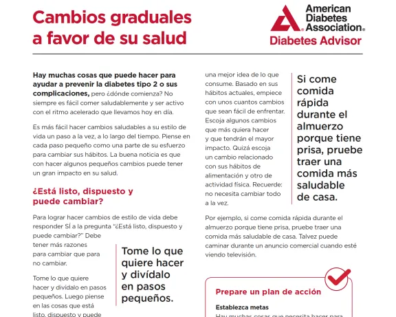 small steps for health spanish