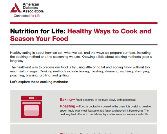 nutrition for life food healthy ways to cook and season your food
