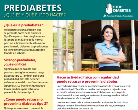 Prediabetes_2page_Spanish_FLYER