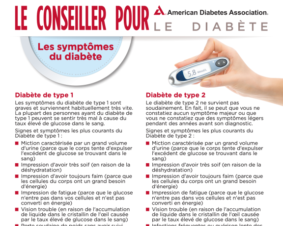 Diabetes Symptoms in French