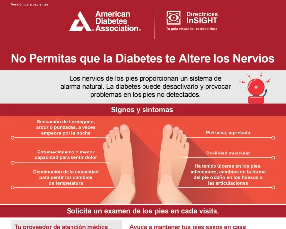 No Permitas que la Diabetes te Altere los Nervios