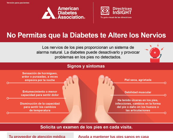 No Permitas que la Diabetes te Altere los Nervios