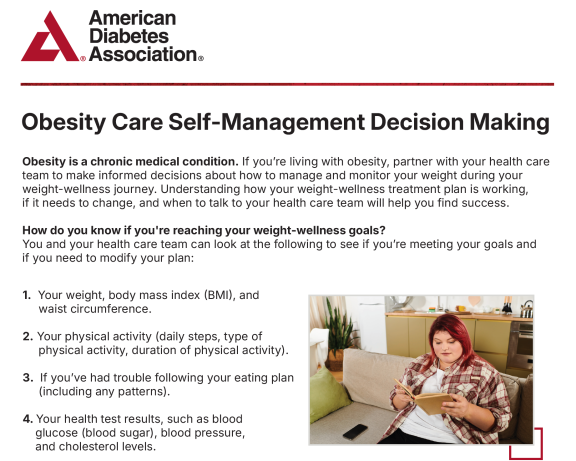 Obesity Care Self-Management Decision Making pdf