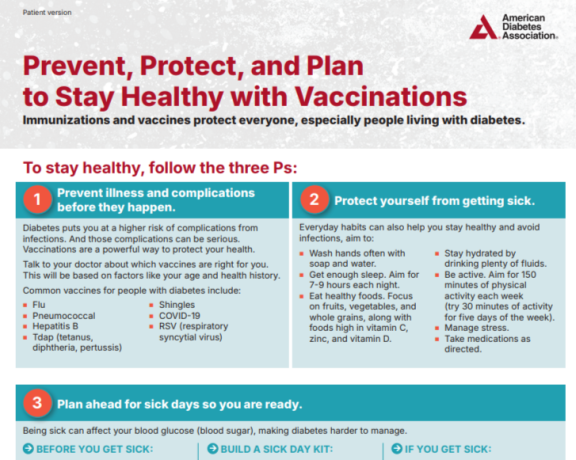 Prevent, Protect, and Plan to Stay Healthy with Vaccinations