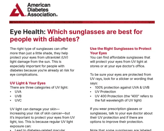 PDF about sunglasses