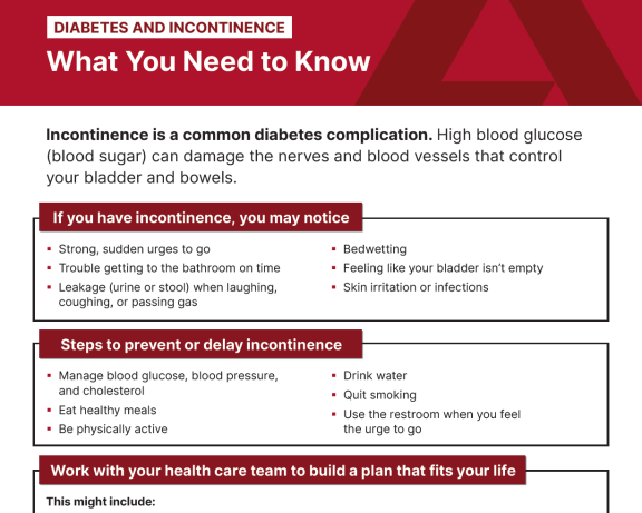 Diabetes and Incontinence: What You Need to Know