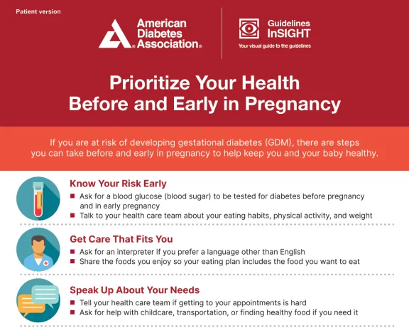 Prioritize Your Health Before and Early in Pregnancy