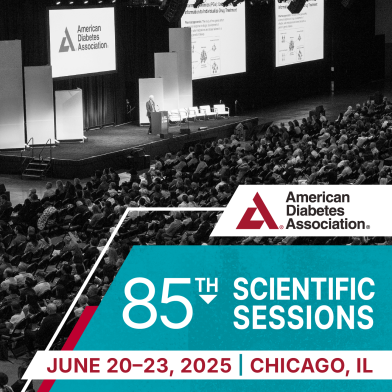 Scene from ADA conference 85th scientific sessions