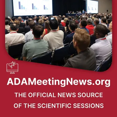 People at a scientific session. ADAMeetingNews.org: official news source.