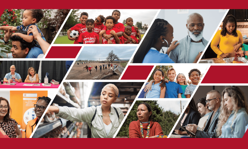 Impact Wall collage of people with diabetes