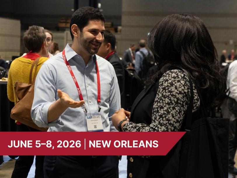 two researchers discussing diabetes June 5-8, 2026 New Orleans