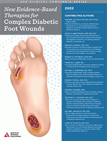 New Evidence-Based Therapies for Complex Diabetic Foot Wounds compendia cover