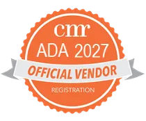 ADA 2027 CMR Official Vendor badge.