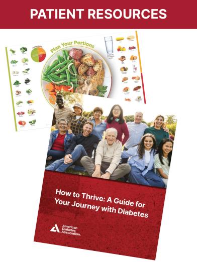 patient resources how to thrive a guide for your journey with diabetes