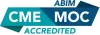 ABIM CME MOC Accredited logo